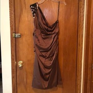 Beautiful one strap cocktail dress